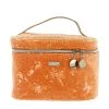 Camomilla Arancio Paillettes Beauty Case -Negozio online [Camomilla ] Italia Camomilla Beauty Case e Pochette Arancio Paillettes