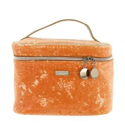 Camomilla Arancio Paillettes Beauty Case