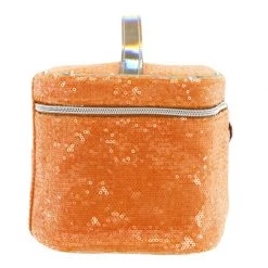 Camomilla Arancio Paillettes Beauty Case -Negozio online [Camomilla ] Italia Camomilla Beauty Case e Pochette Arancio Paillettes 3