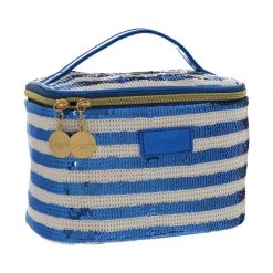 Camomilla Beauty Case Blu Riccione