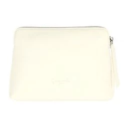 Camomilla Bianco Beauty Love Sms Pochette -Negozio online [Camomilla ] Italia Camomilla Beauty Case e Pochette Bianco Beauty Love Sms 3