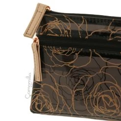 Camomilla Bustina Doppia -zip RG Rosà Pochette -Negozio online [Camomilla ] Italia Camomilla Beauty Case e Pochette Bustina Doppia zip RG Rosa 4