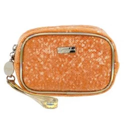 Camomilla Manico S Arancio Paillettes Pochette
