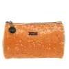 Camomilla Necessaire L Arancio Paillettes Pochette -Negozio online [Camomilla ] Italia Camomilla Beauty Case e Pochette Necessaire L Arancio Paillettes