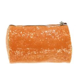Camomilla Necessaire L Arancio Paillettes Pochette -Negozio online [Camomilla ] Italia Camomilla Beauty Case e Pochette Necessaire L Arancio Paillettes 2
