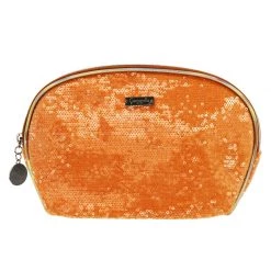 Camomilla Pouch L Arancio Pailettes Pochette