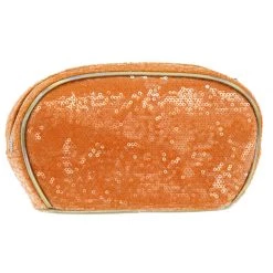 Camomilla Pouch M Arancio Pailettes Pochette -Negozio online [Camomilla ] Italia Camomilla Beauty Case e Pochette Pouch M Arancio Pailettes 2
