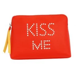Camomilla Rosso Beauty Love Sms Pochette