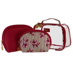 Camomilla Set Beauty Bag Rosa Beauty Case -Negozio online [Camomilla ] Italia Camomilla Beauty Case e Pochette Set Beauty Bag Rosa 2