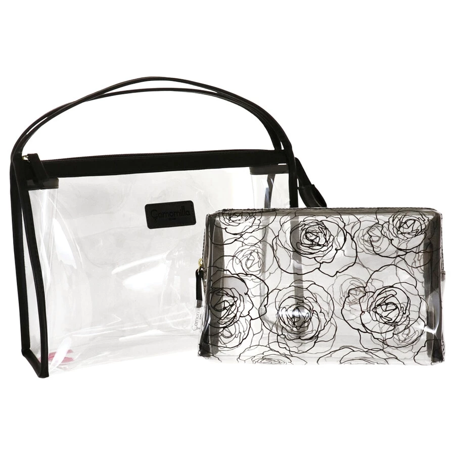 Camomilla Set Beauty Nero Rosa' Beauty Case 4 Camomilla Set Beauty Nero Rosa' Beauty Case - immagine 2