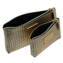 Camomilla Set Buste Oro Citylife Pochette -Negozio online [Camomilla ] Italia Camomilla Beauty Case e Pochette Set Buste Oro Citylife 3