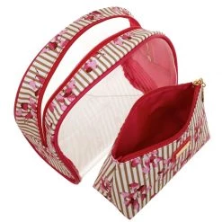 Camomilla Set Trousse Rosa Lerici Pochette -Negozio online [Camomilla ] Italia Camomilla Beauty Case e Pochette Set Trousse Rosa Lerici 4
