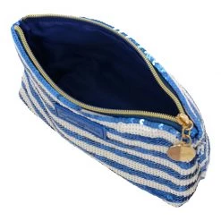 Camomilla Trousse Blu Riccione Pochette -Negozio online [Camomilla ] Italia Camomilla Beauty Case e Pochette Trousse Blu Riccione 4