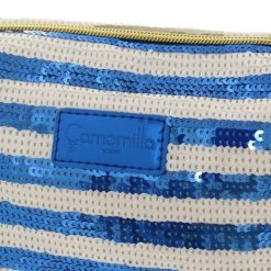 Camomilla Vanity Blu Riccione Pochette -Negozio online [Camomilla ] Italia Camomilla Beauty Case e Pochette Vanity Blu Riccione 3