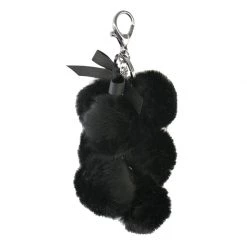 Camomilla Portachiavi Pompon Nero